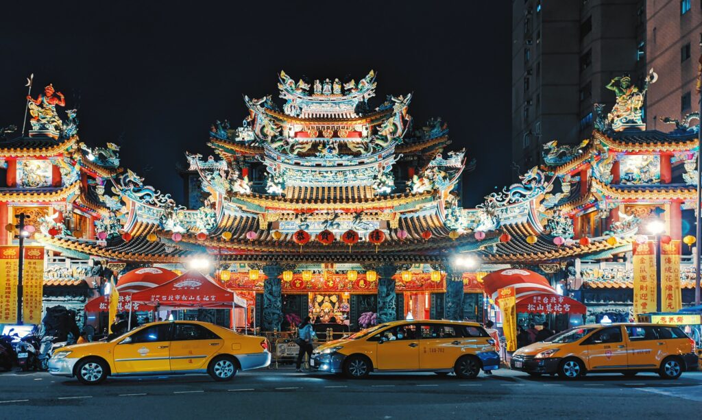 Facts about Taiwan: temples are common everywhere